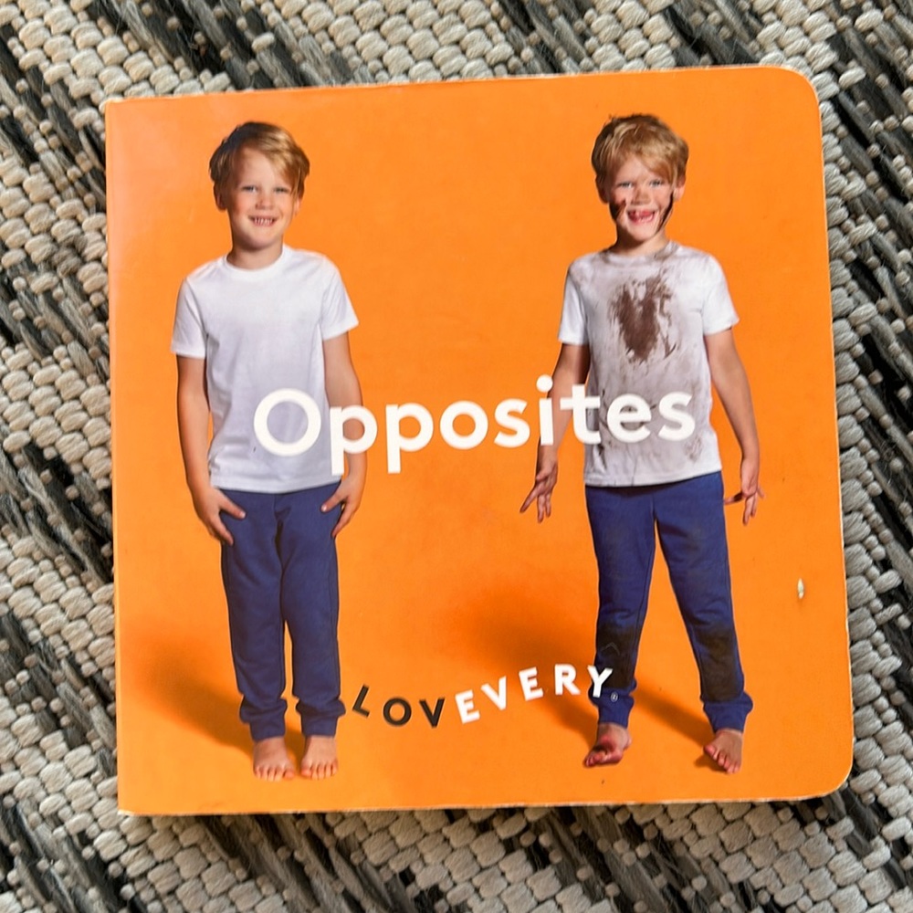 Lovevery "Opposites" Board Book